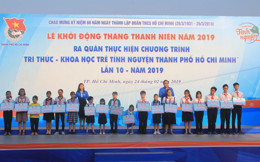 Trung ương Đoàn khởi động Tháng Thanh niên 2019 gắn với thực hiện các công trình, phần việc vì cộng đồng